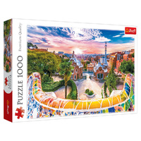 Trefl 1000pc Sunset Over Barcelona Jigsaw Puzzle