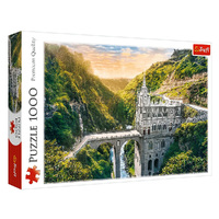 Trefl 1000pc Las Lajas Sanctuary Jigsaw Puzzle