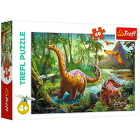 Trefl 60pc Dinosaur Migration Jigsaw Puzzle