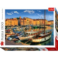 Trefl 1500pc Old Port In St Tropez Jigsaw Puzzle