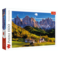 Trefl 1500pc Val Di Funes, Italy Jigsaw Puzzle