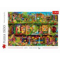 Trefl 1500pc Fairy Bookcase Jigsaw Puzzle
