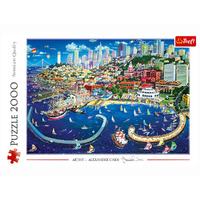 Trefl 2000pc San Francisco Bay Jigsaw Puzzle