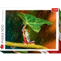 Trefl 500pc Green Umbrella! Jigsaw Puzzle