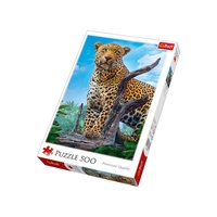 Trefl 500pc Wild Leopard Jigsaw Puzzle