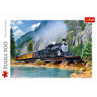 Trefl 500pc Mountain Train Jigsaw Puzzle