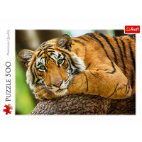 Trefl 500pc Tiger Portrait Jigsaw Puzzle