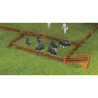 Trackside Models N Cattle Yard & Loading Ramp Laser Cut Scenery Kit