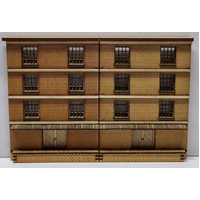 Trackside Models N Low Relief Warehouse Laser Cut Scenery Kit