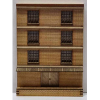 Trackside Models N Low Relief Warehouse Add On Laser Cut Scenery Kit