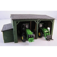 Trackside Models N Tractor Shed  Laser Cut Scenery Kit