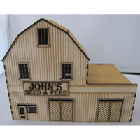Trackside Models N John's Seed N Feed Laser Cut Scenery Kit