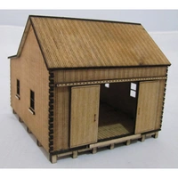 Trackside Models N Sawtooth Shed Laser Cut Scenery Kit