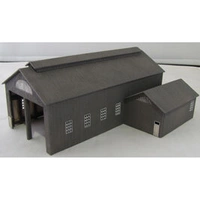 Trackside Models N Strath Engine Shed Laser Cut Scenery Kit