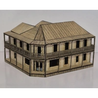 Trackside Models N The Terminus Pub Laser Cut Scenery Kit