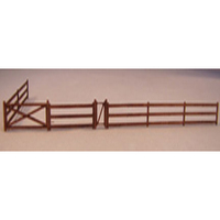 Trackside Models HO Farm Fencing Laser Cut Scenery Kit