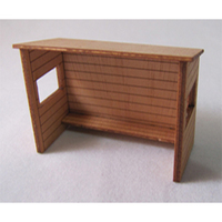 Trackside Models HO Bus Stops  Laser Cut Scenery Kit