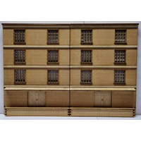 Trackside Models HO Low Relief Warehouse Laser Cut Scenery Kit
