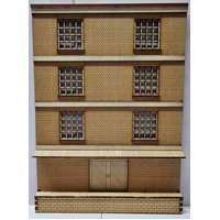 Trackside Models HO Low Relief Warehouse Add-On Laser Cut Scenery Kit