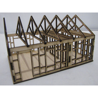 Trackside Models HO House Under Construction