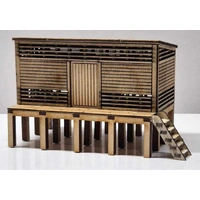 Trackside Models HO NSW Cream Shed Laser Cut Scenery Kit