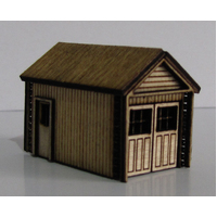 Trackside Models HO The Garage Laser Cut Scenery Kit