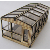 Trackside Models HO Pete's Greenhouse Laser Cut Scenery Kit