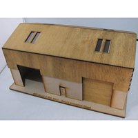 Trackside Models HO Tony's Industrial Shed Laser Cut Scenery Kit