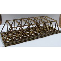 Trackside Models HO Dual Truss Bridge Laser Cut Scenery Kit