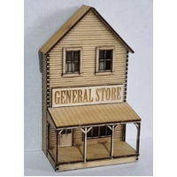 Trackside Models HO General Store Low Relief Laser Cut Scenery Kit