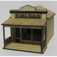 Trackside Models HO Lawyers Laser Cut Scenery Kit