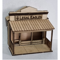 Trackside Models HO Lawyers Low Relief Laser Cut Scenery Kit