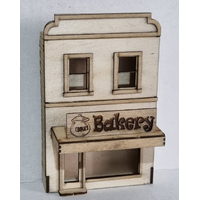 Trackside Models HO Bakery Low Relief Laser Cut Scenery Kit