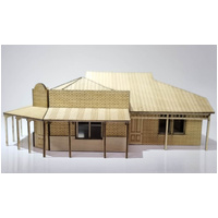 Trackside Models HO The Corner Shop Laser Cut Building Kit