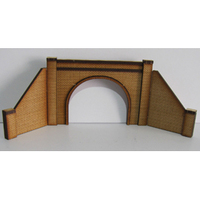 Trackside Models HO Double Tunnel Portal Laser Cut Scenery Kit