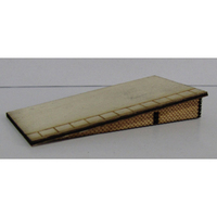 Trackside Models HO Single Sided Platform Ramp Laser Cut Scenery Kit