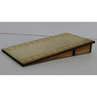 Trackside Models HO Double Sided Platform Ramp Laser Cut Scenery Kit