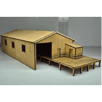 Trackside Models HO NSW G6 Goods Shed Laser Cut Scenery Kit