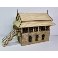 Trackside Models HO The Signal Box Laser Cut Scenery Kit