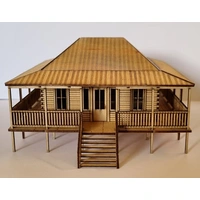 Trackside Models HO The Queenslander Laser Cut Scenery Kit
