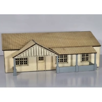 Trackside Models HO Station Masters Laser Cut Scenery Kit