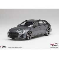 Topspeed 1/18 Audi RS 6 Avant - Carbon Black Daytona Grey