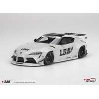 TopSpeed 1/18 LB Works Toyota GR Supra - 2020 - White Diecast Car