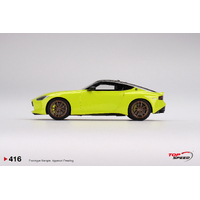 TopSpeed 1/18 Nissan Z Proto Spec 2023 Ikazuchi Yellow LHD Resin Car
