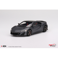 TopSpeed 1/18 Acura NSX Type S 2022 Gotham Gray Matte Resin Model