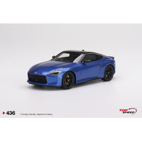 TopSpeed 1/18 Nissan Fairlady Z Version ST 2023 Seiran Blue RHD Resin Car