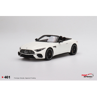 TopSpeed 1/18 Mercedes-AMG SL 63 Roadster Moonlight White Magno Diecast Car