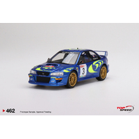 TopSpeed 1/18 Subaru Impreza WRC97 1997 Rally Sanremo Winner #3 Diecast Car