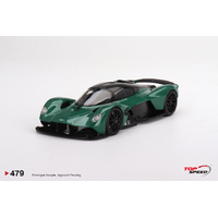 TopSpeed 1/18 Aston Martin Valkyrie Aston Martin Racing Green Diecast Car