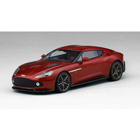 TSM 1/43 Aston Martin Vanquish Zagato Lava Red